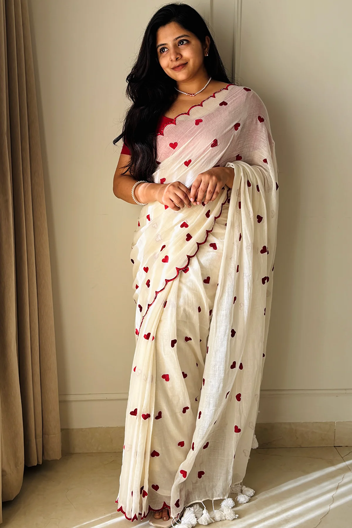 Velvet Vibe Bridesmaid Saree